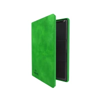 Ilustracja produktu Gamegenic: Zip-Up Album 18-Pocket - Green - Album na Karty